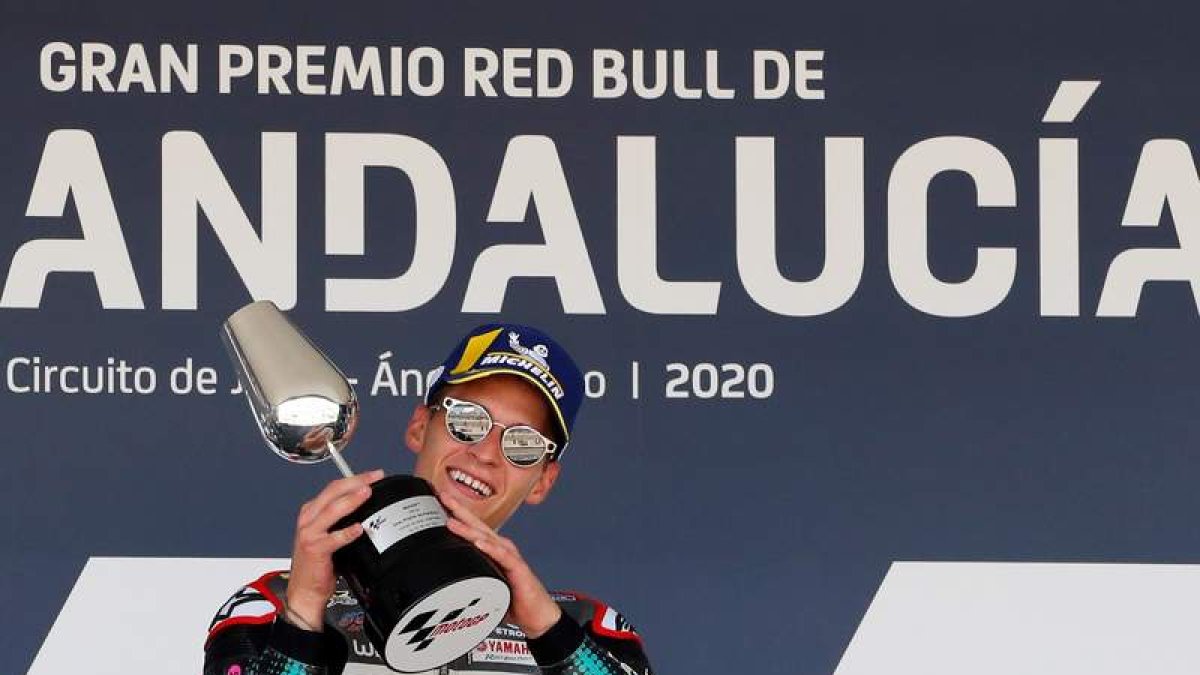 Quartararo fue el más rápido en el GP de España. R. RÍOS