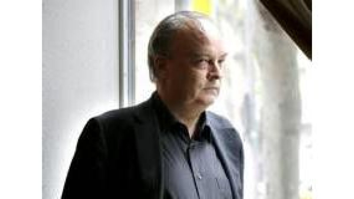 Enrique Vila Matas, ayer, en Barcelona