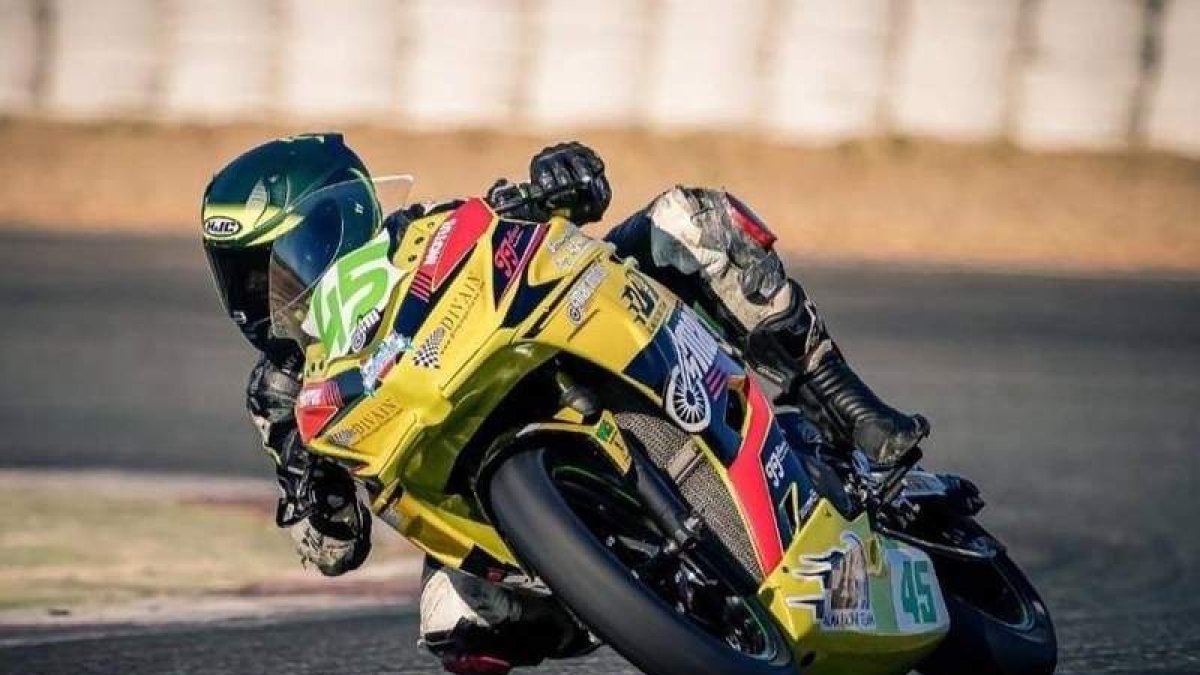 Sergio González Vallinas ha demostrado a lo largo de estos años su calidad sobre una moto. DL