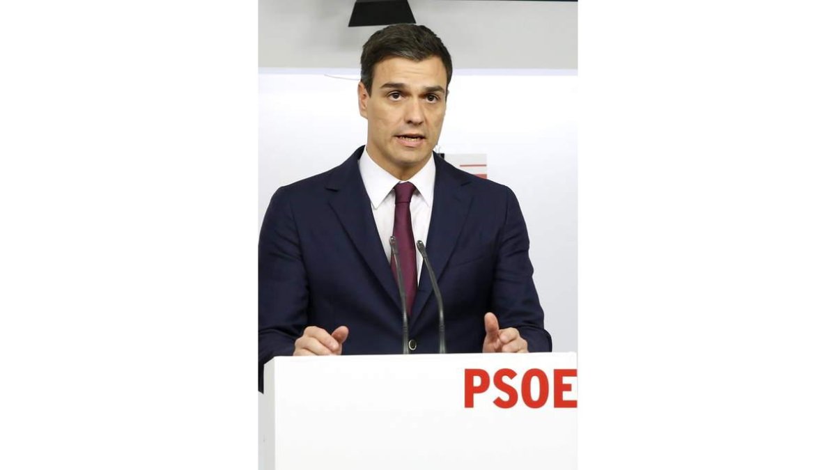 El secretario general del PSOE, Pedro Sánchez.