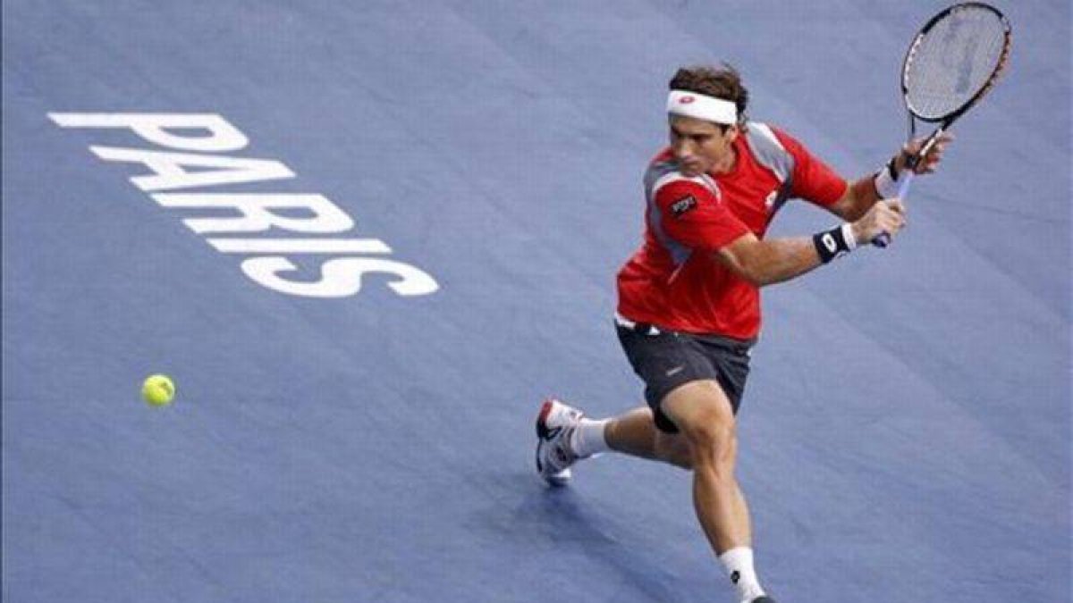 David Ferrer, en París.
