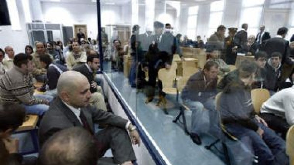 Imagen de archivo del primer juicio por el 11-M celebrado por la Audiencia Nacional.