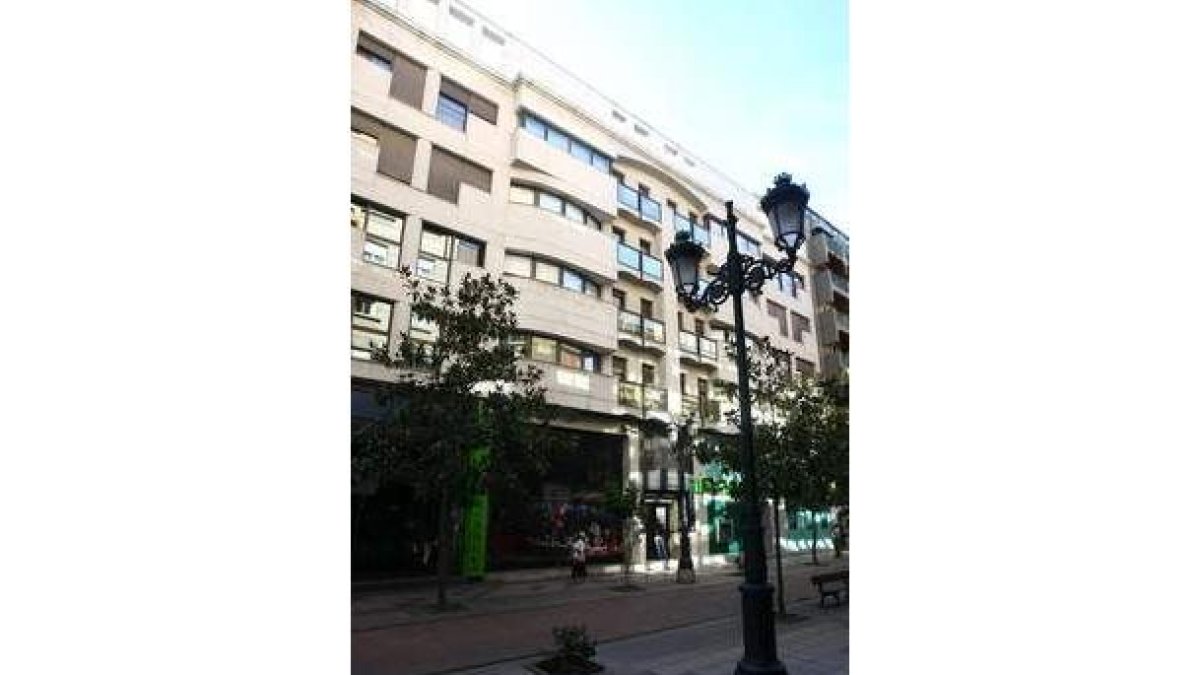 La avenida de España, en Ponferrada.