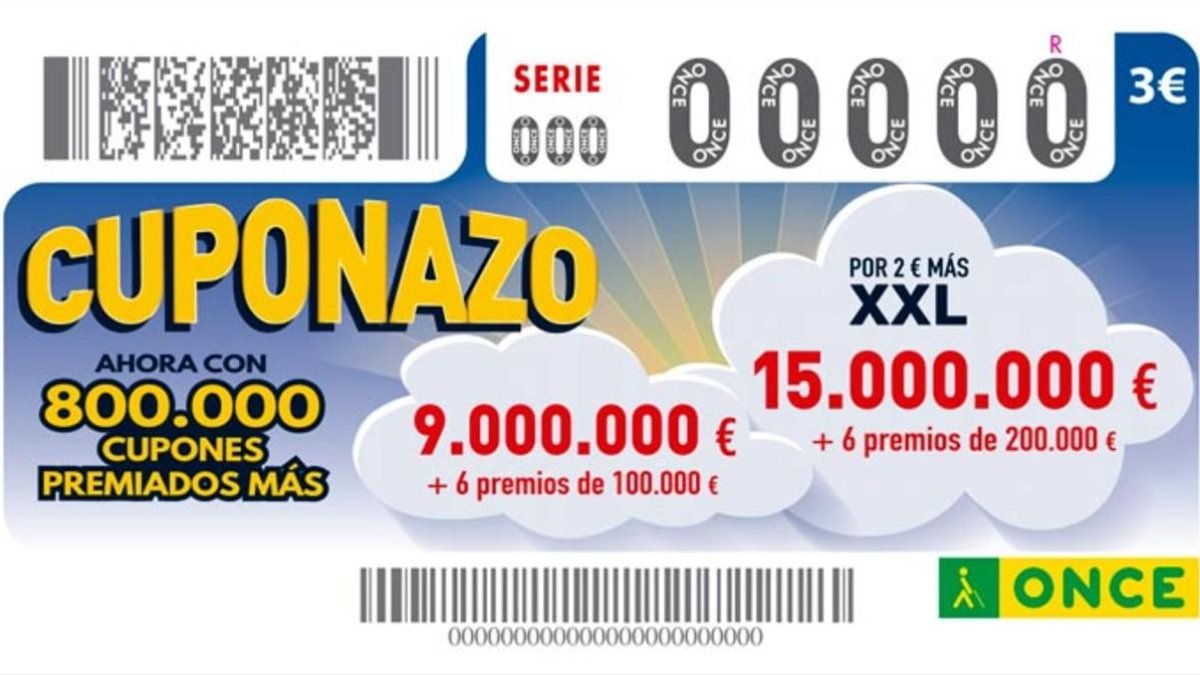 Cuponazo de la ONCE.