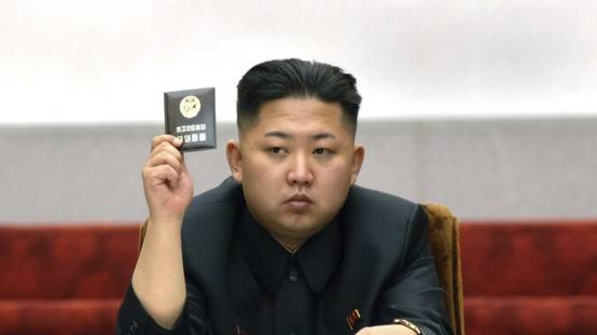 Kim Jong-un, en un acto en abril del 2013.
