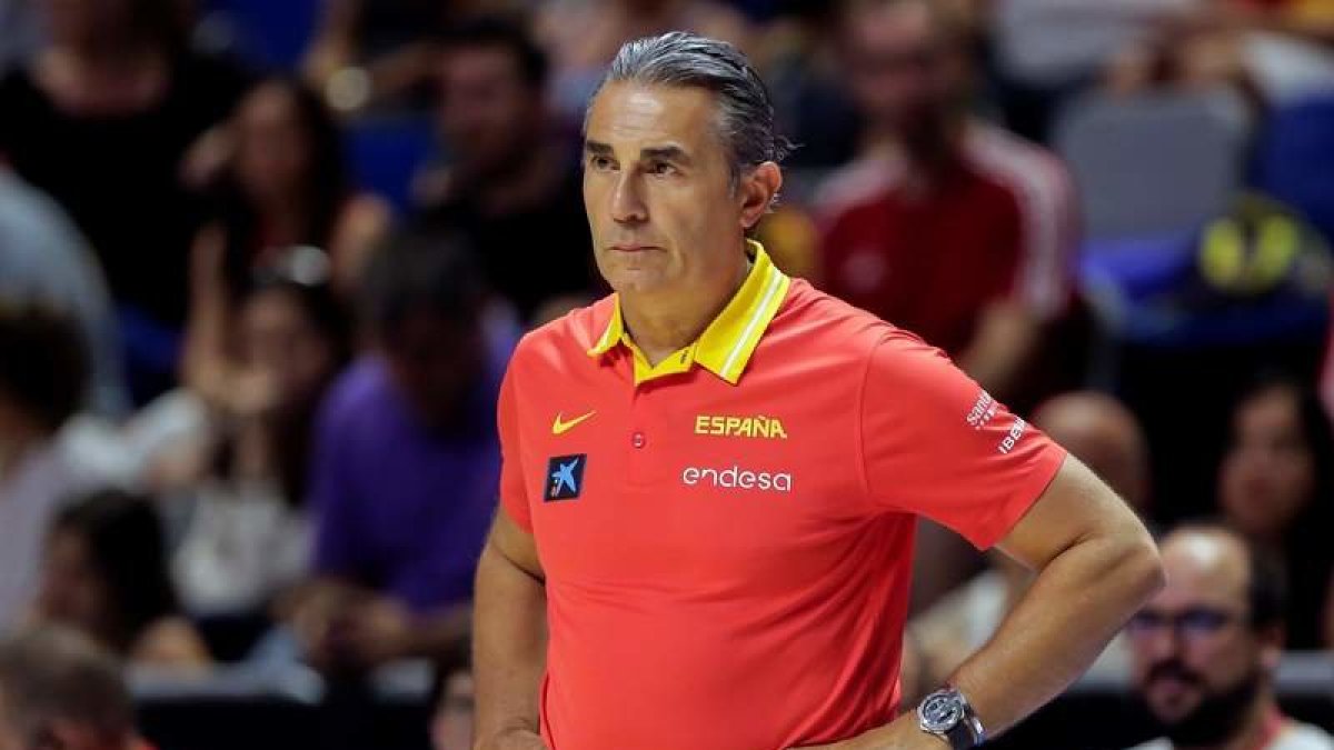Sergio Scariolo continúa con su plan de preparación frente al favorito Estados Unidos. CARLOS DÍAZ.