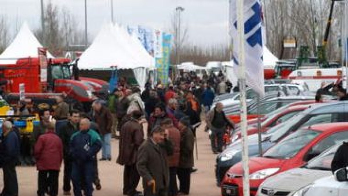 Un numeroso público acudió a la feria de Valencia de Don juan en la mañana de ayer.