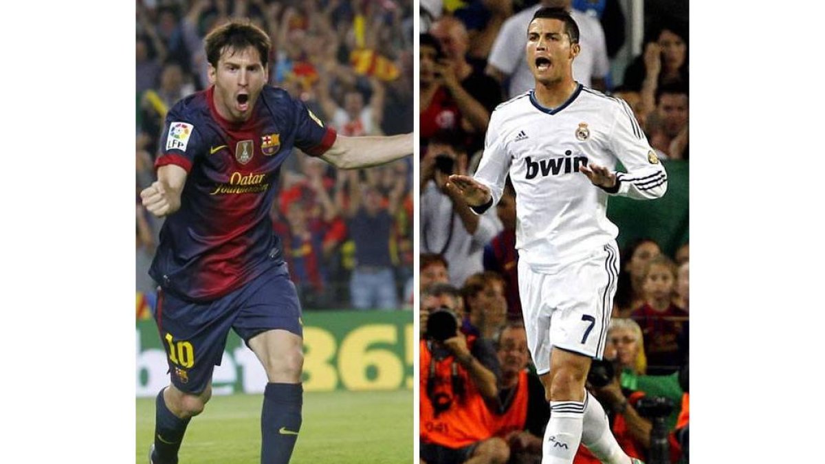 Sin duda alguna Messi y Cristiano son los dos grandes protagonistas del fútbol español. Lideran sus respectivos equipos y dan brillo a una competición que trasciende fronteras