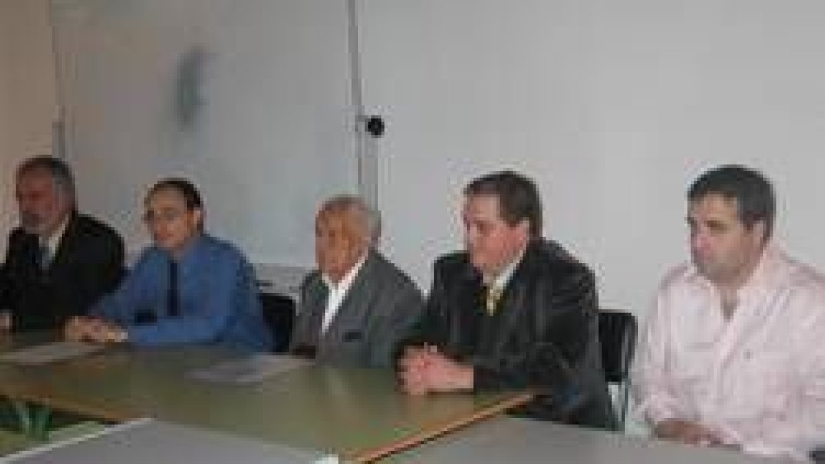 Salvador Gutiérrez, José Herrero, Eloy del Potro, Pastor y A. Fidalgo