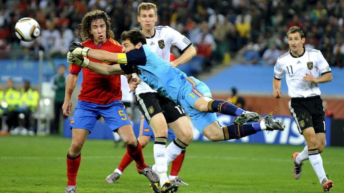 España eliminó a Alemania en los dos últimos torneos. En el Europeo puede volverle a tocar en suerte.