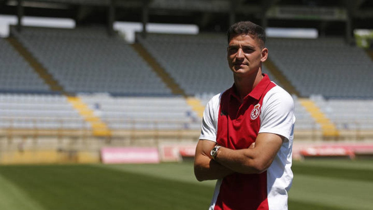 El futbolista Sergio Buenacasa. FERNANDO OTERO