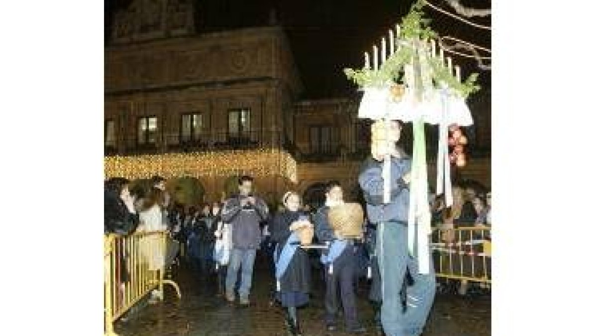 El ramo leonés, durante la reivindicación del año pasado