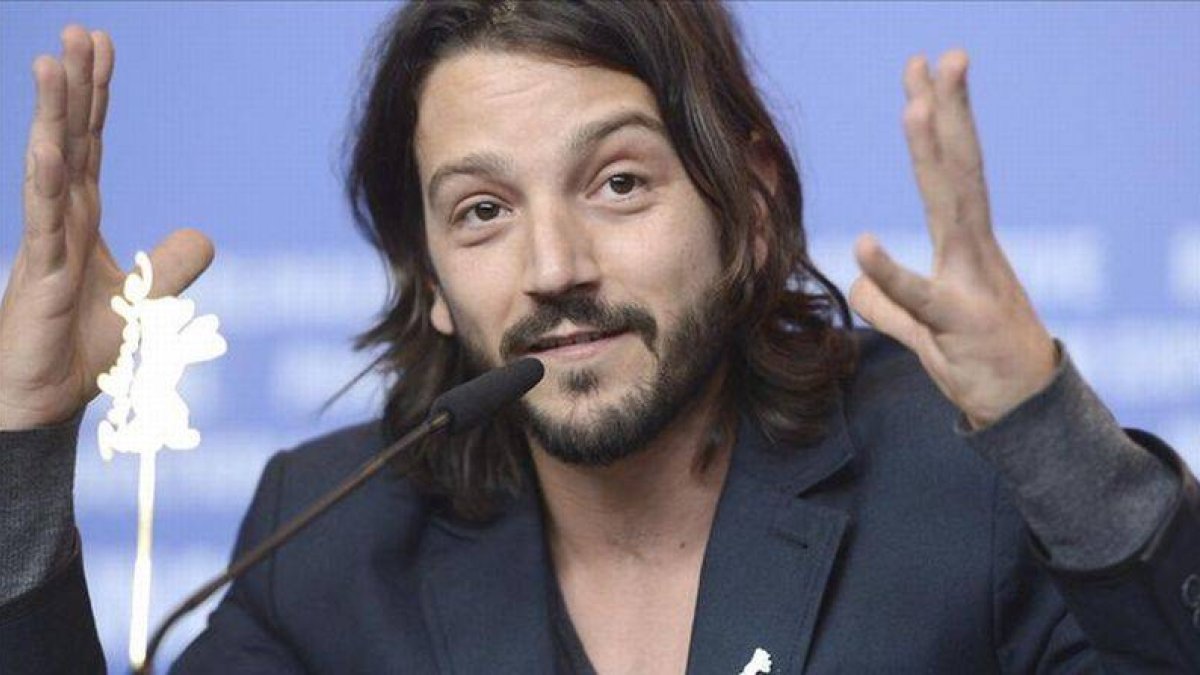 El actor mexicano Diego Luna, en una presentación en el festival de Berlín.