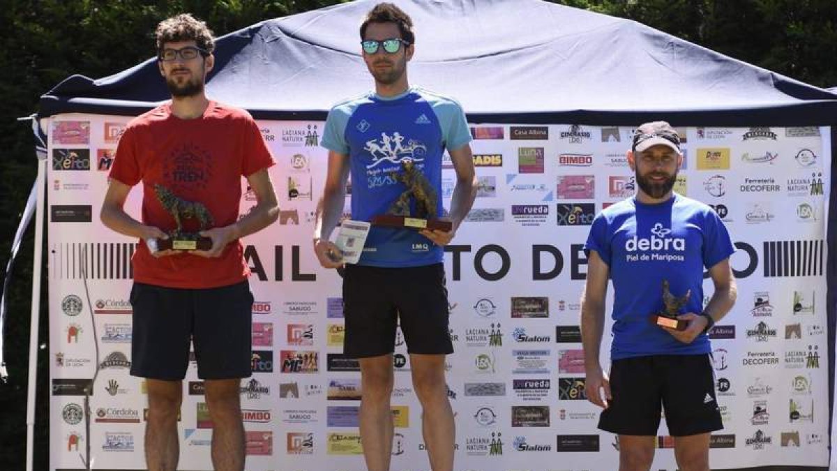 La sexta edición del Trail Cueto del Oso contó con un claro dominio vasco. DL