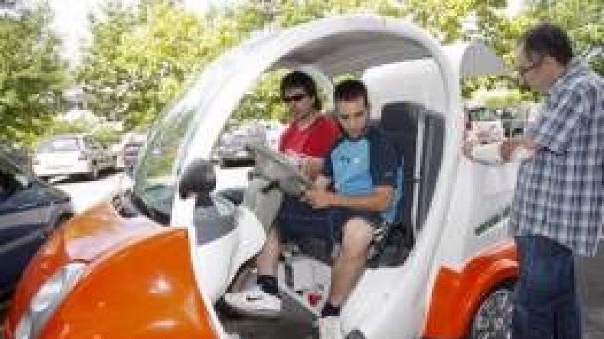 El coche se mueve a través de baterías de hidrógeno