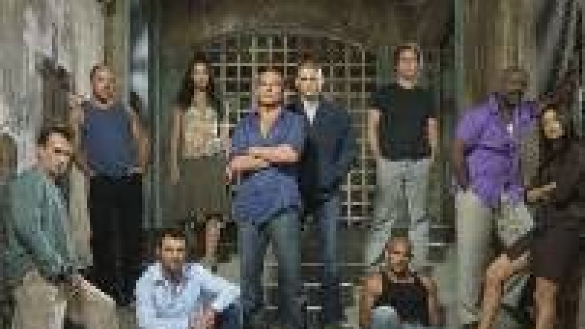 El equipo de actores de la popular serie «Prison Break»
