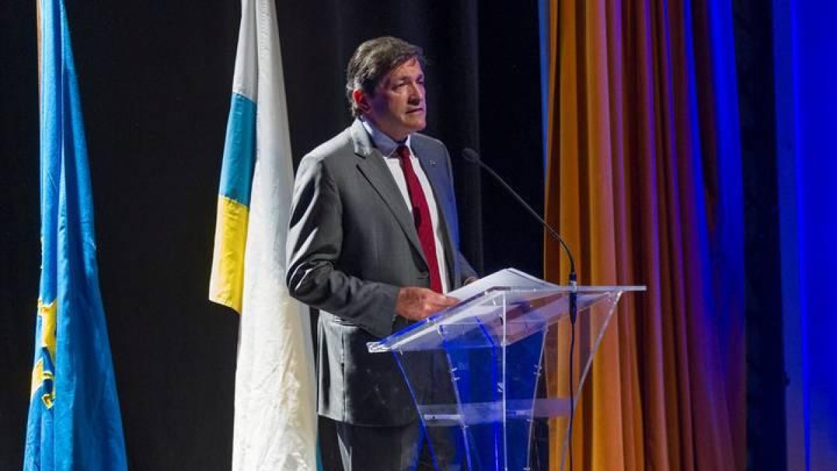 El presidente del Principado de Asturias, Javier Fernández.