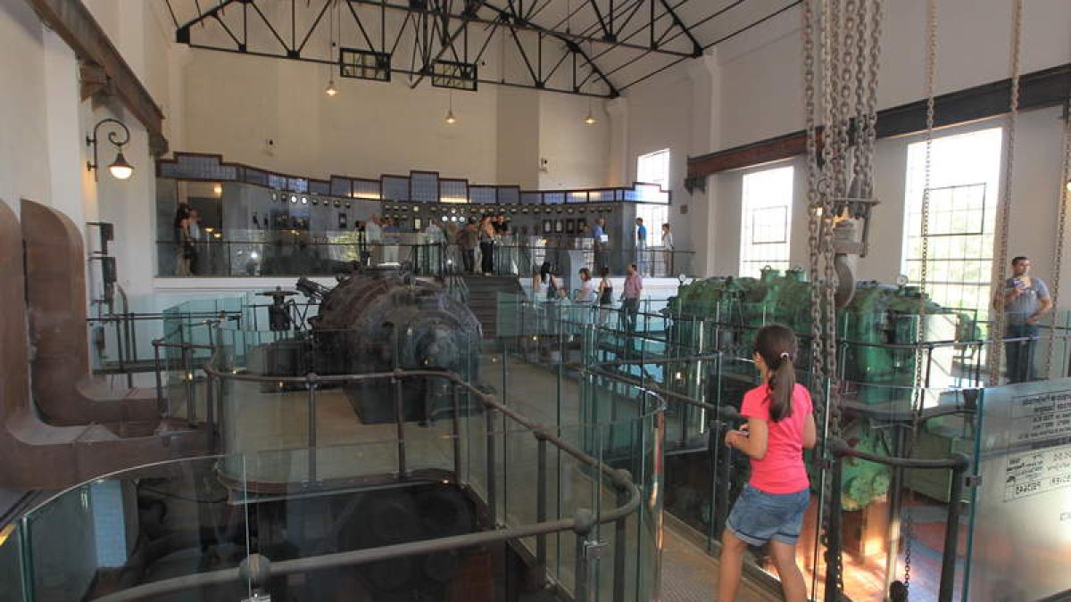 Instalaciones interiores de la Fábrica de la Luz-Museo de la Energía, en imagen de archivo. L. DE LA MATA