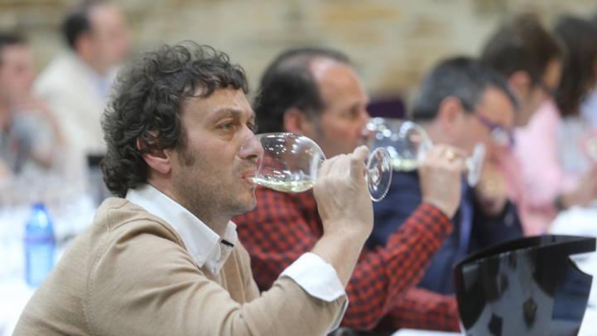 Cata de vinos del Bierzo.