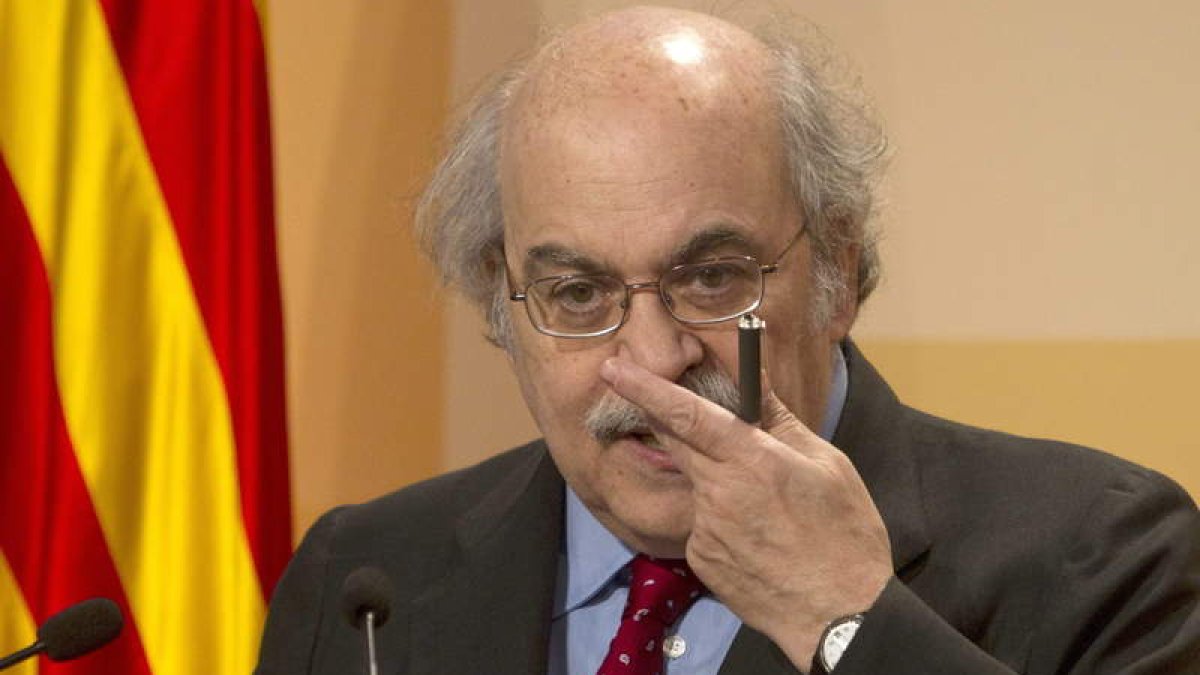 El consejero de Economía, Andreu Mas-Colell.