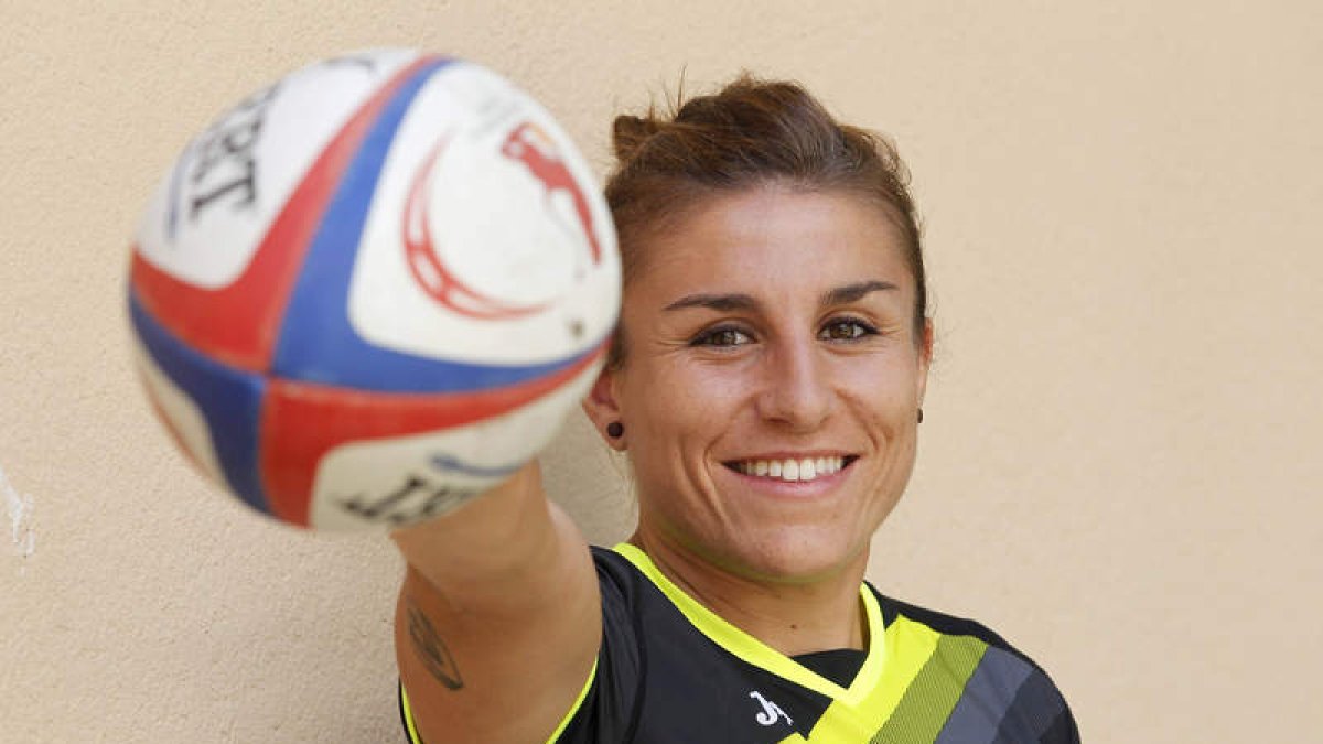 María Casado se ha convertido en una de las jugadoras insustituibles en el Blagnac Saint Orens. DL