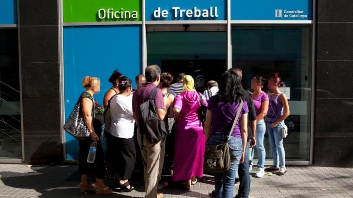 Oficina del Servei de Ocupación de Cataluña.