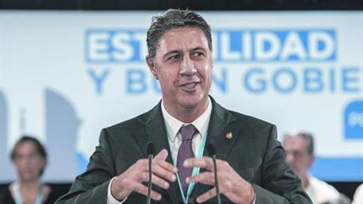Xavier García Albiol, en unas jornadas organizadas por su partido, el pasado noviembre.