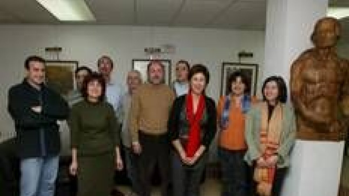 Imagen de la actual junta directiva elegida en las pasadas elecciones de diciembre