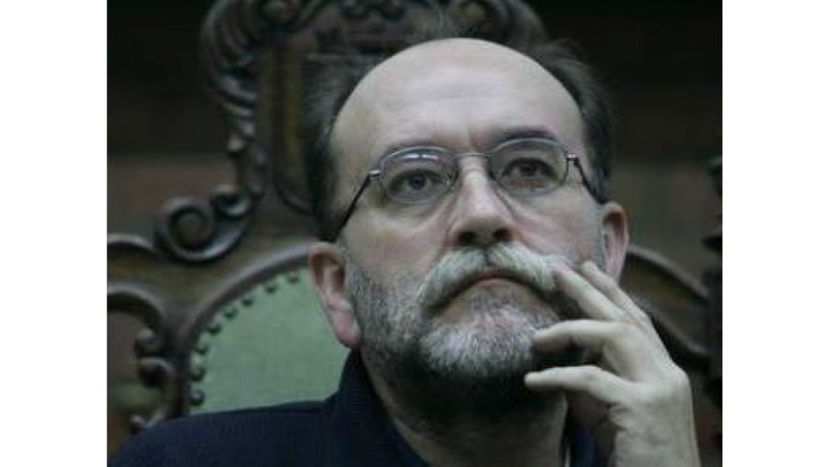 Carlos Taibo, en una imagen de archivo, en una visita a León.