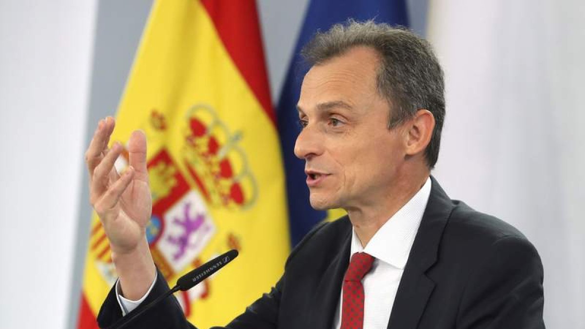 Pedro Duque en una foto reciente como ministro. J.J. GUILLÉN