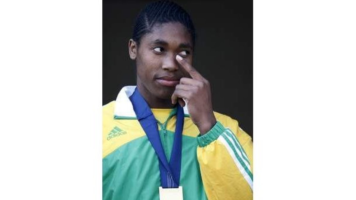 La atleta sudafricana Caster Semenya.