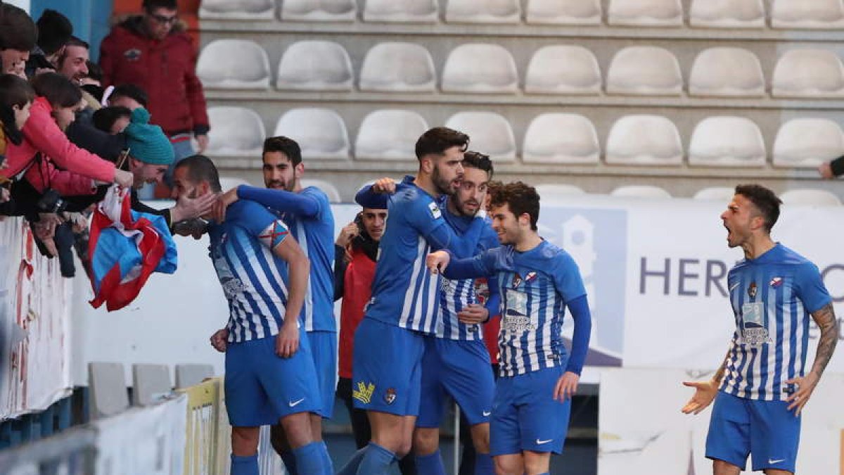 La Deportiva ha ganado cinco de los últimos ocho encuentros disputados. L. DE LA MATA