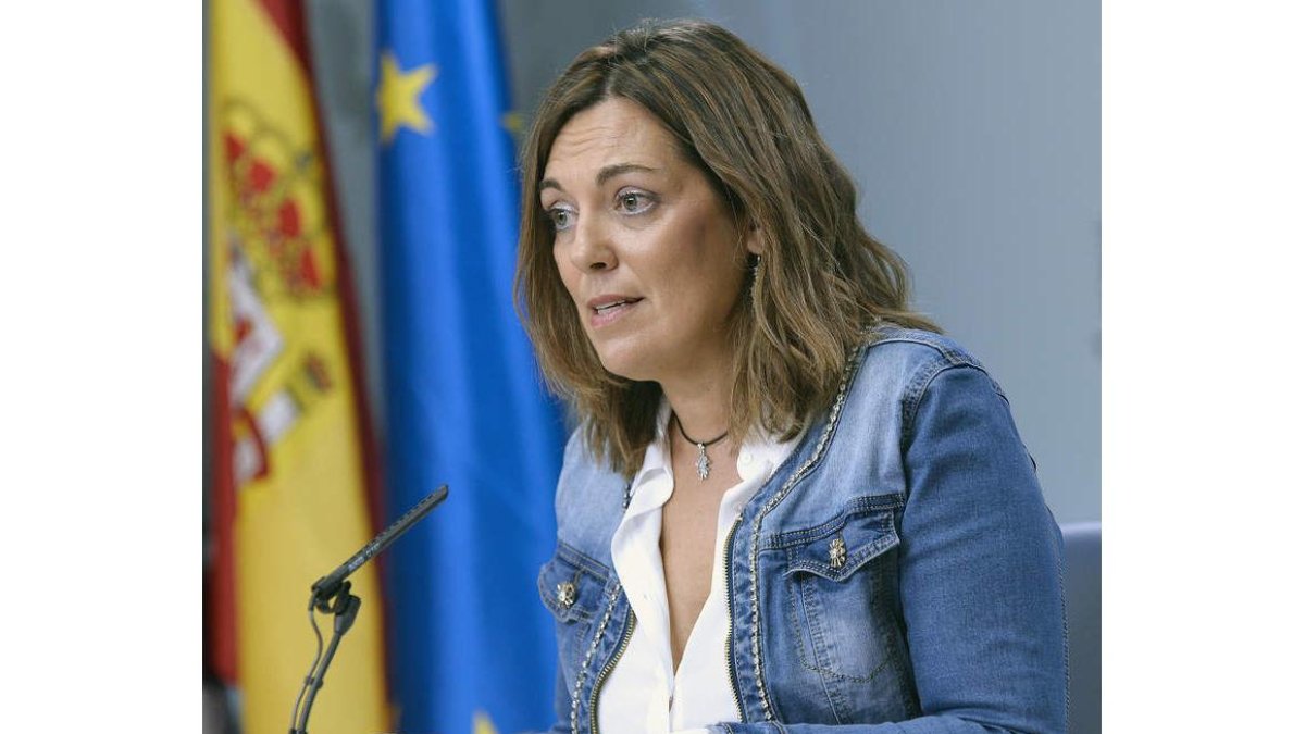 La consejera y portavoz de la Junta, Milagros Marcos. NACHO GALLEGO