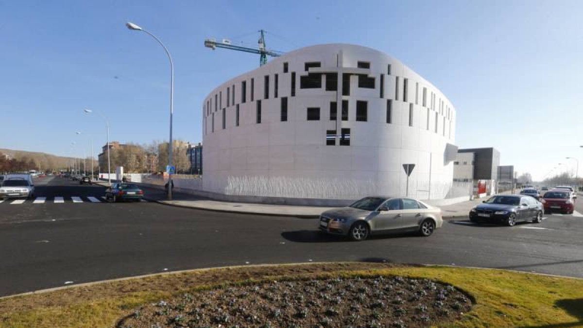 La construcción de la Iglesia Evangélica, en Eras de Renueva, comenzó en el año 2012.