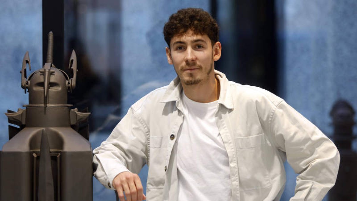 La Cultural persigue ampliar los años de contrato a su jugador referencia Aarón Piñán. MARCIANO PÉREZ