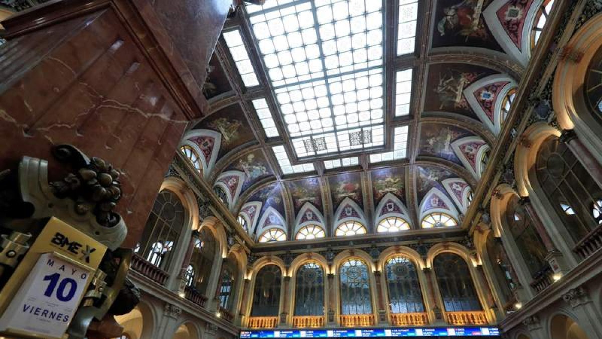 Imagen de la bolsa española el pasado viernes. FERNANDO ALVARADO