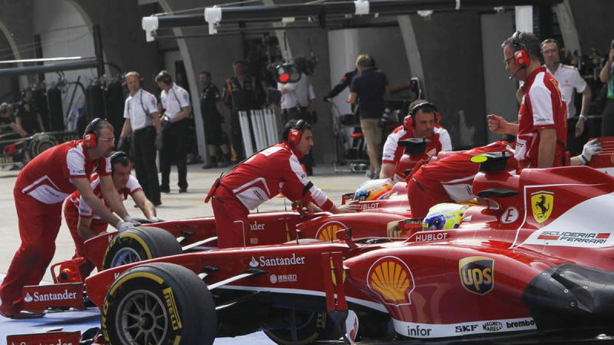 Ferrari trabaja para Fernando Alonso.