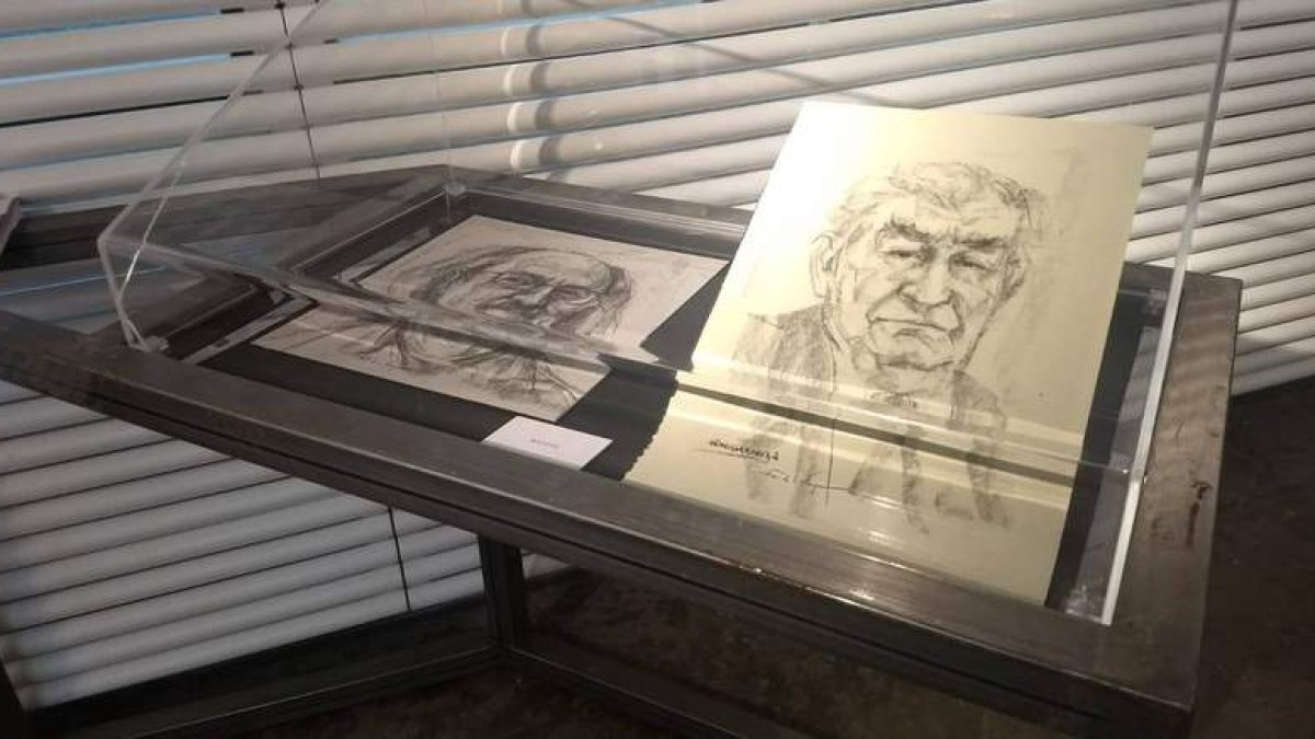 Una de las exposiciones presentes en la Fundación Sierra Pambley en 2019, en este caso de Félix de la Vega. DL