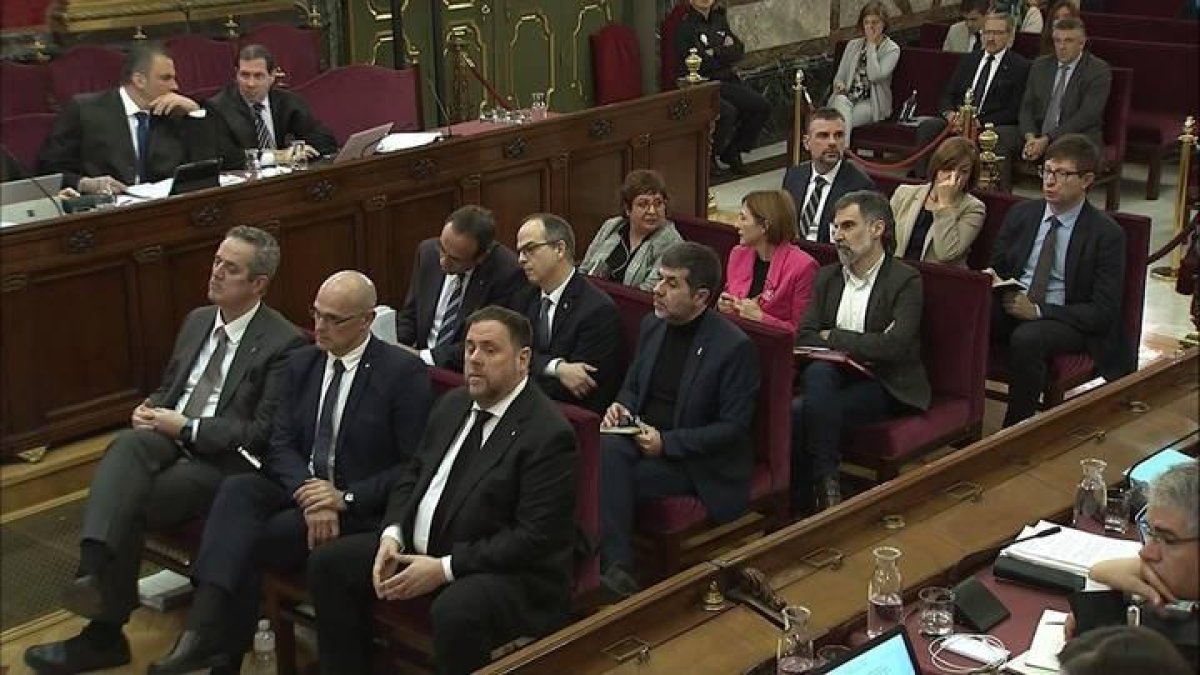 Imagen tomada de la señal institucional del Tribunal Supremo