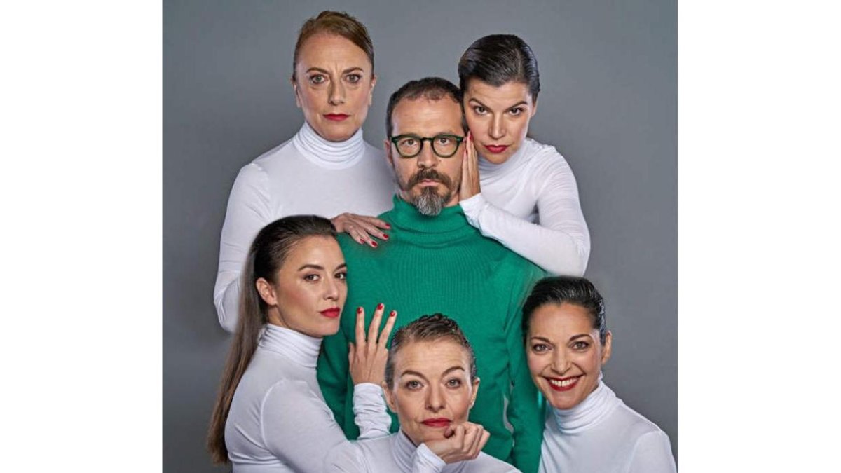 Foto facilitada por el Bergidum de los protagonistas de la obra. DL