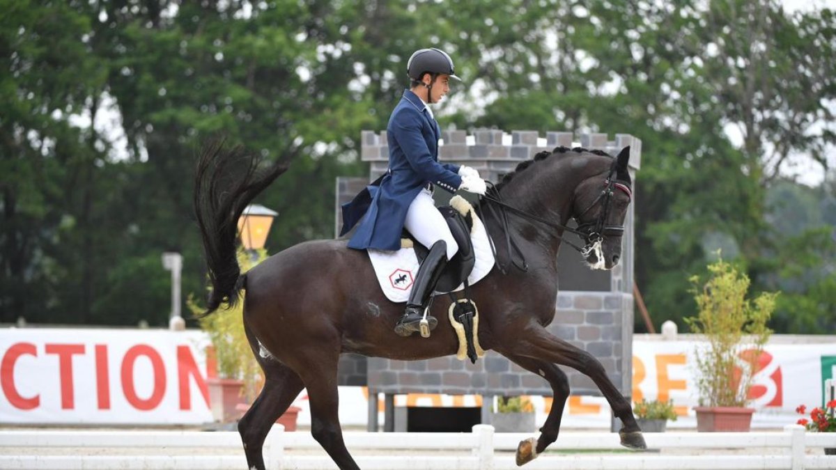 Sergio García Bermejo competirá en el Campeonato Europeo U25 de Hagen. GLOBAL CABALLOS
