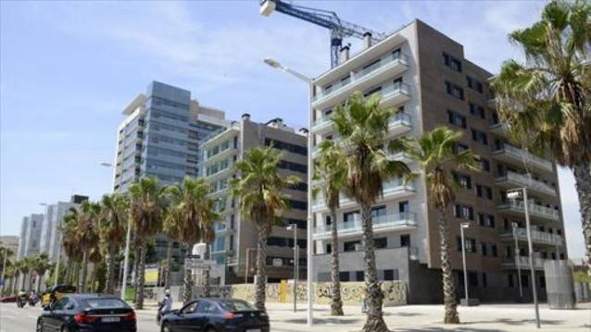 MÒNICA TUDELA Una promoción de pisos en venta.