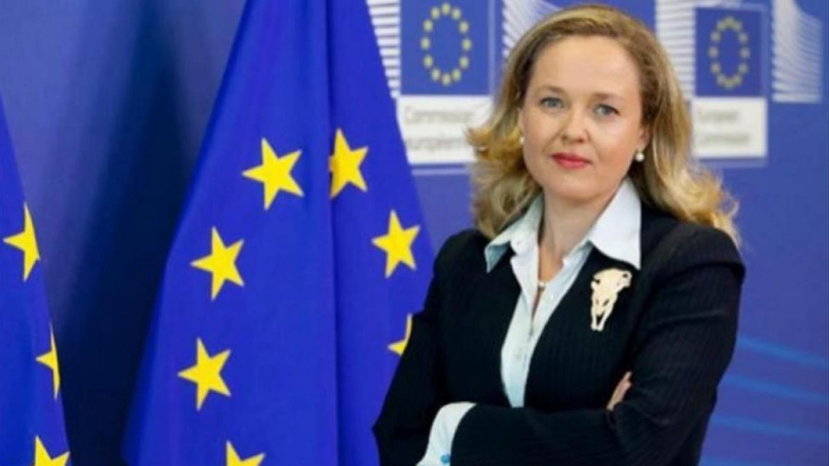 La coruñesa Nadia Calviño, ministra de Economía.