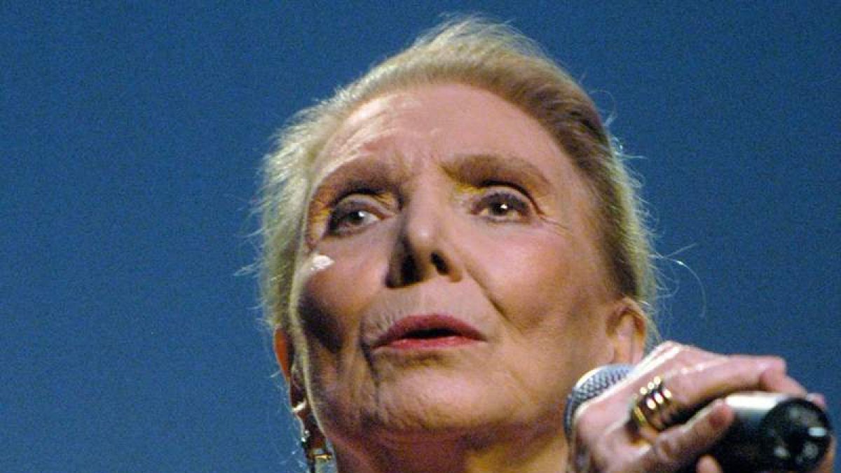 María Dolores Pradera, que mañana ofrece un concierto en el Auditorio.
