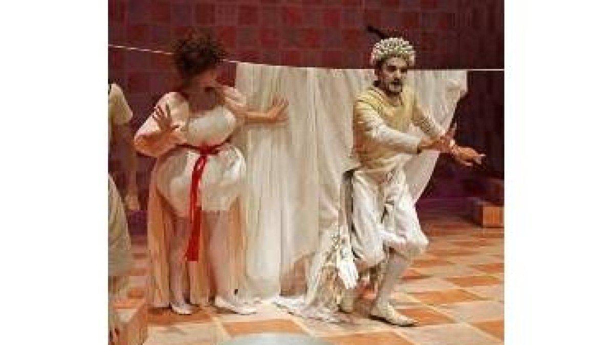 Imagen del montaje de Teatro Corsario sobre la obra de Lope