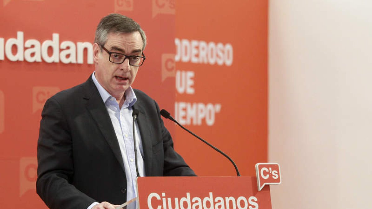 El vicesecretario general de C’s, José Manuel Villegas. víctor lerena