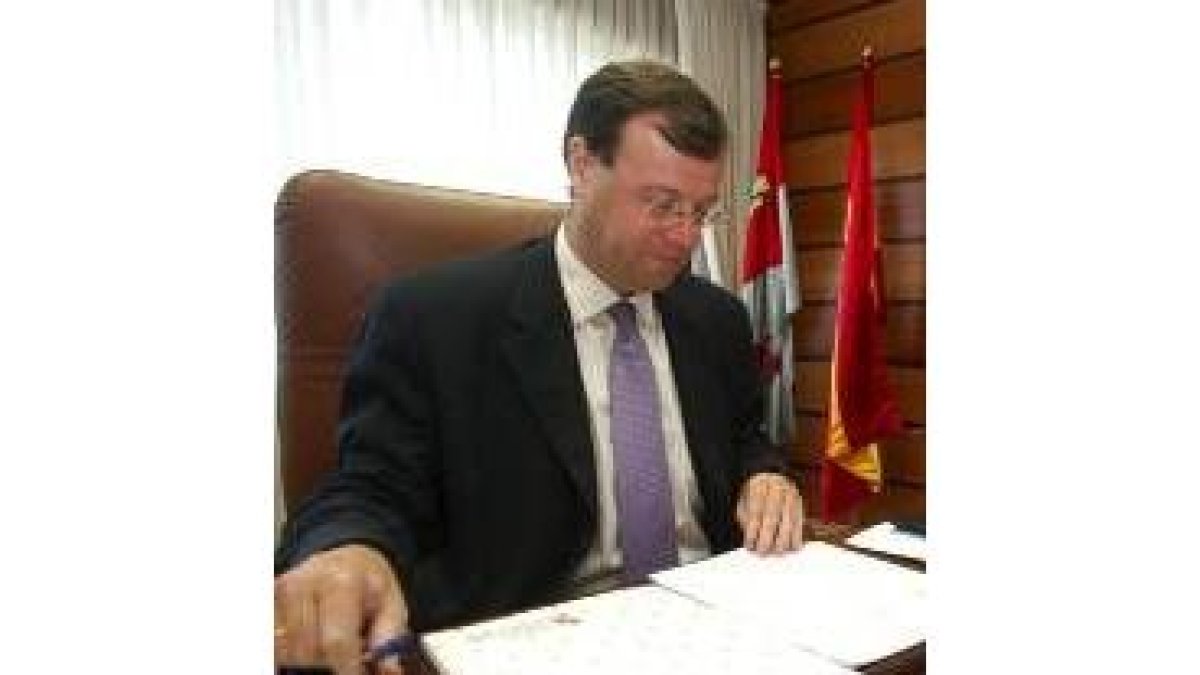 El consejero de Fomento, Antonio Silván, en una imagen de archivo