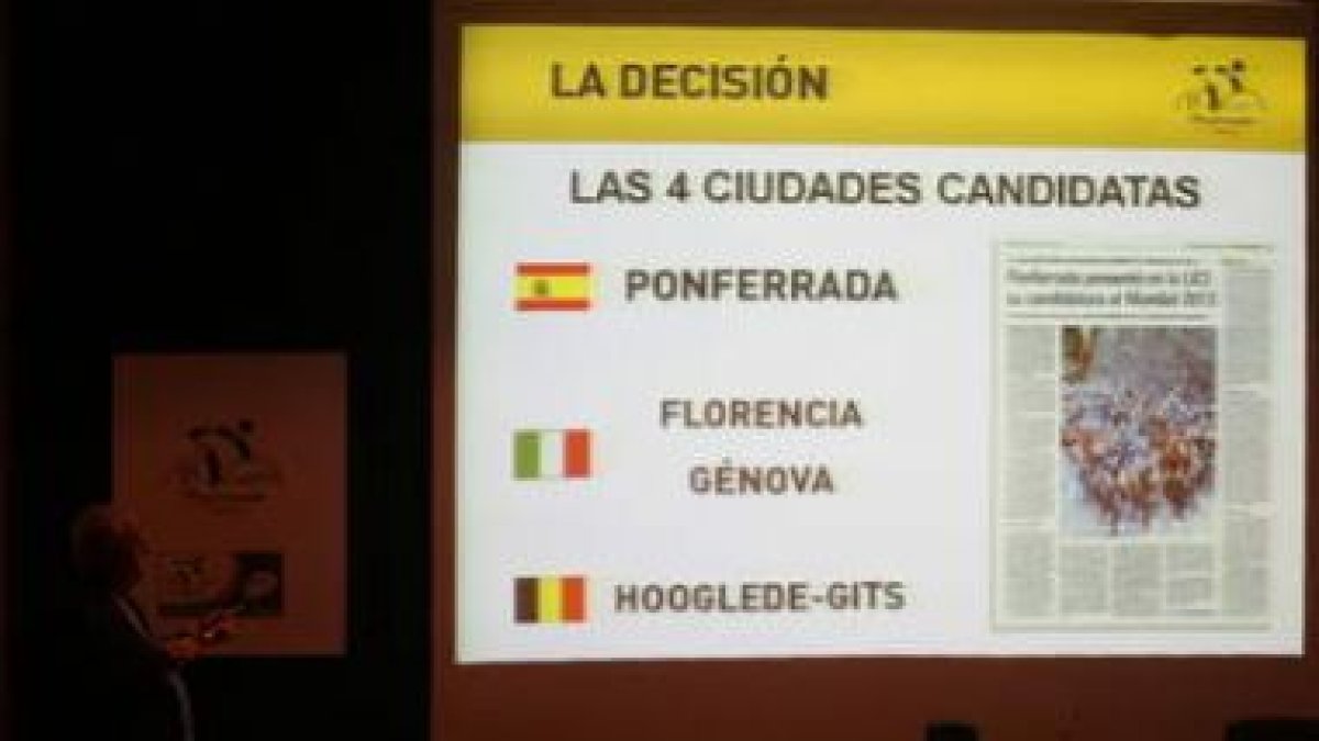 En la presentación de Ponferrada 2013 se dio a conocer a todas las candidatas.