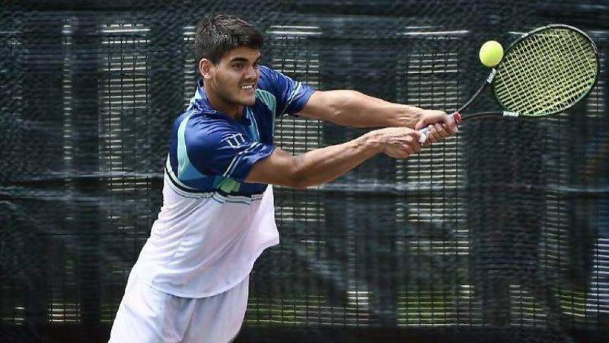 Jorge Blanco se juega hoy el pase a las semifinales del ITF de Zimbabwe. DL