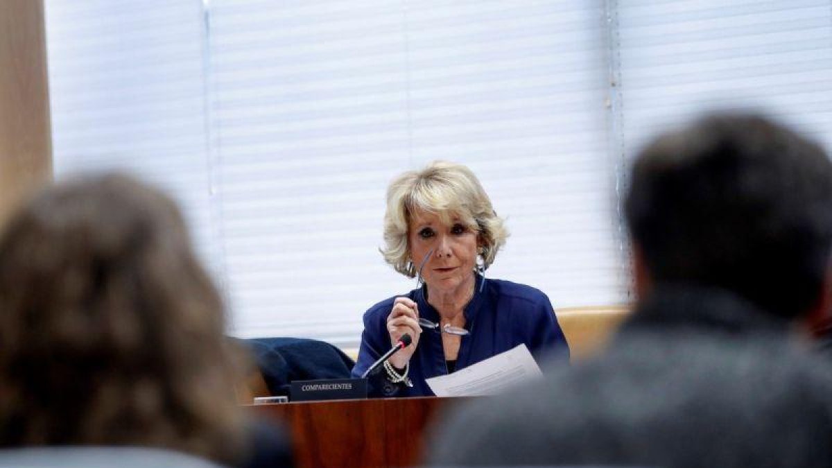 Esperanza Aguirre.